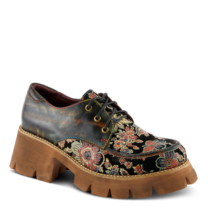 Lugged L’Artiste - Orange Multi - Becker's Best Shoes- Spring Step