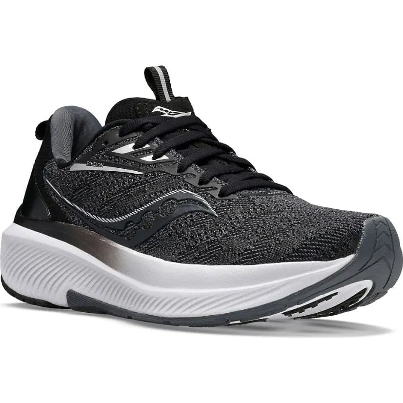 Women's Echelon 9 Running Shoe - Black|White Saucony