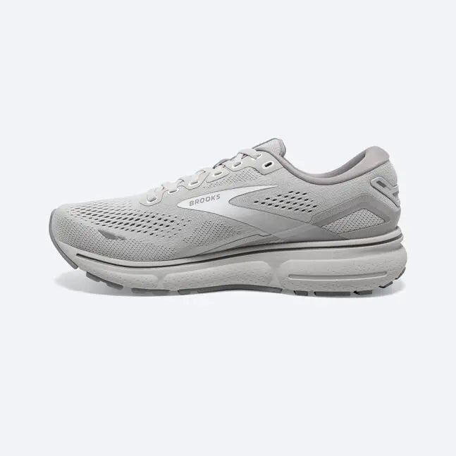 WOMENS Ghost 15 - Oyster|Alloy|White BROOKS SPORTS, INC