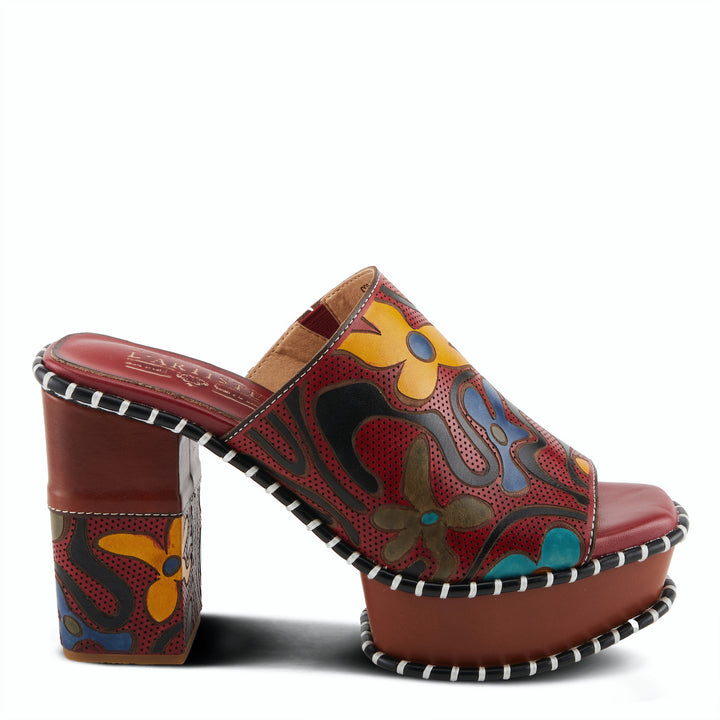 Colossal L’Artiste - Red Multi - Becker's Best Shoes- Spring Step